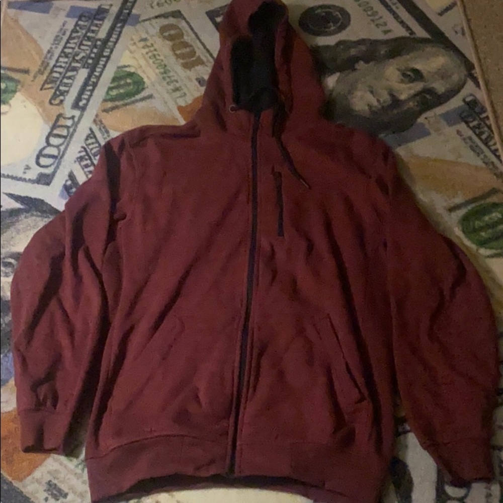 CSG Burgundy hoodie